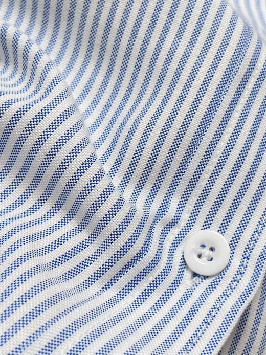 【秋上新】吉妮品牌 003A蓝白条纹衬衫-喜出 商品图6