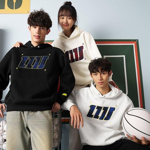 有志者UZIS美式潮流刺绣卫衣男秋季宽松复古重磅运动套头衫明星 商品图8