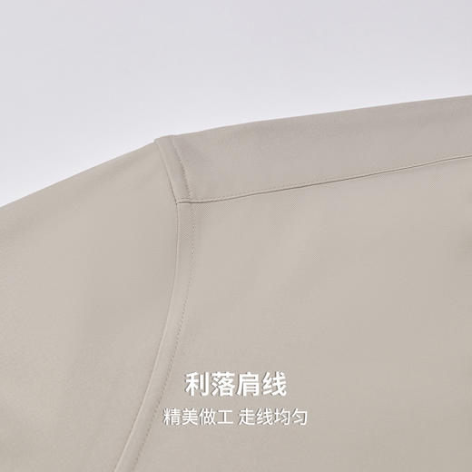 【含莫代尔】圣得西男DP免烫易打理衬衫2025秋季新款商务通勤长袖 商品图7