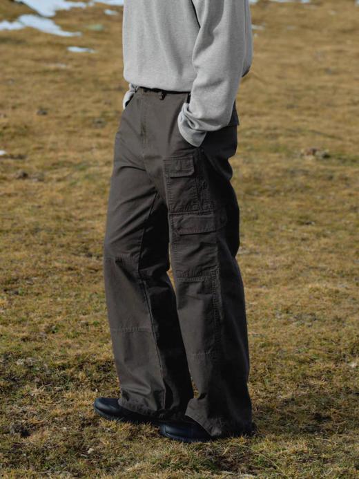 Evistub/E-4DCK955/美式重工全棉多袋长裤 商品图3