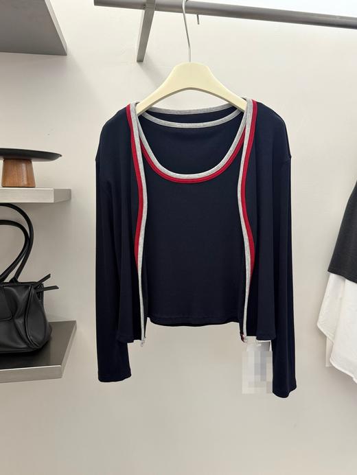 【门店同款】ENJOY秋季“光阴序语”撞色背心两件套 165843268 商品图1