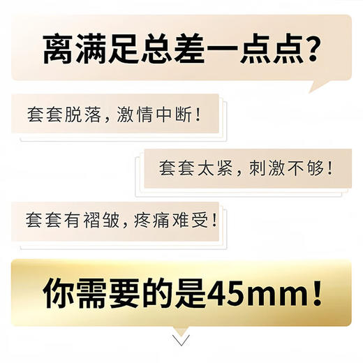 名流避孕套45mm超小号安全套延时男女用持久大颗粒性秒喷狼牙套套紧型 【超小号】G点大颗粒20只 商品图2