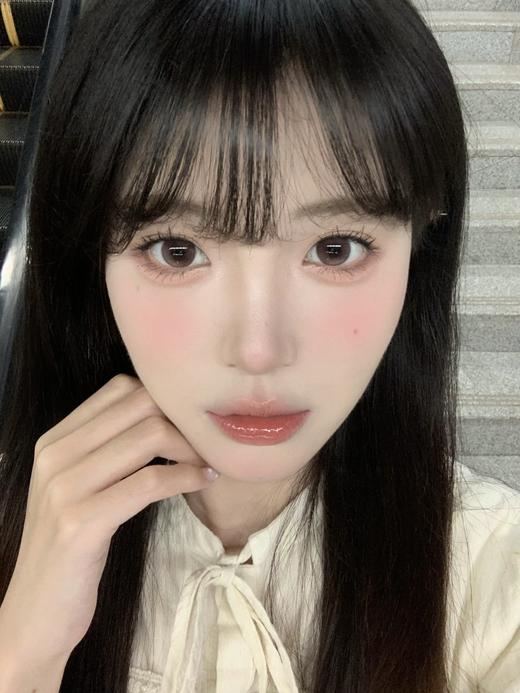 hanawink半年抛  黑粉扑扑/奶油泡泡/冰乌云 14.5mm 着色13.7 黑/棕/蓝 商品图4