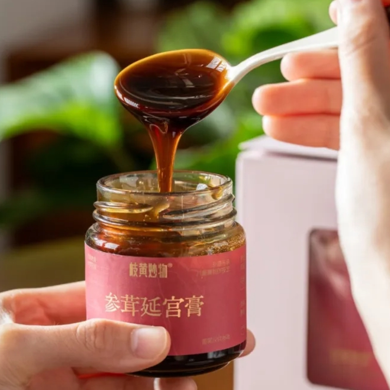 岐黄妙物参茸延宫膏|非遗技艺熬制的“女人膏”，17味药食同源道地食材滋养，温润滋养女性根本