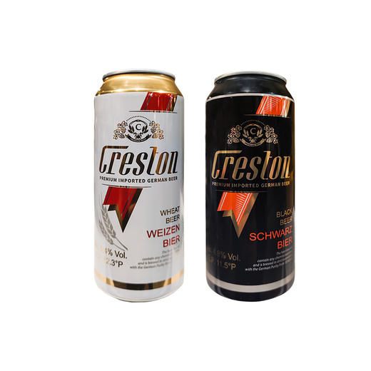 德国进口克雷斯顿(畅饮)小麦啤酒丨黑啤500ml 商品图5