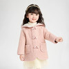 笛莎Deesha 童装女童外套2025冬新款女童优雅立体小花装饰绒外套 商品缩略图1