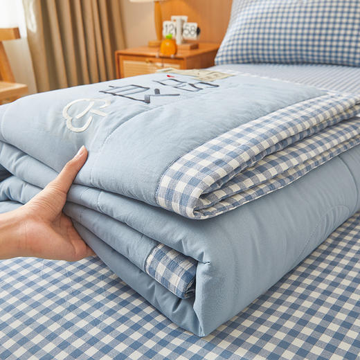 無印良品色织全棉水洗夏被MJ-BZ6195—rxs 商品图6