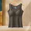 【秋冬羊绒蚕丝保暖内衣】免穿文胸固定杯透气打底衫 亲肤无痕显瘦背心 商品缩略图7