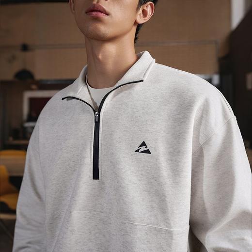 有志者UZIS篮球跑步健身运动卫衣男款美式休闲宽松连帽套头衫瞬影 商品图6