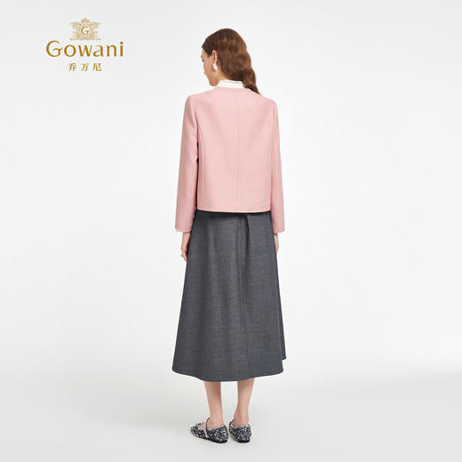 乔万尼2025秋新品法式优雅经典立裁小香风外套ED3B209 商品图4