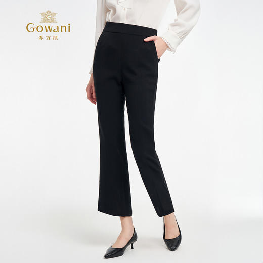 乔万尼新品时尚大女主气场微喇裤ED2F511 商品图3