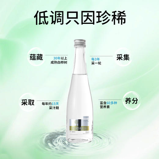 【顺丰包邮】黑河产区伊森阳光白桦树汁315ml/瓶 商品图3