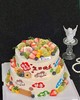 【优品系列】---双层【水果翻糖贴片生日快乐】水果生日蛋糕 商品缩略图0
