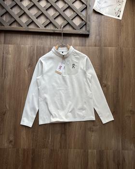 压胶一片式昂跑On长袖打底衫 秋季跑步男户外晨跑骑行运动上衣吸湿排汗健身训练服！