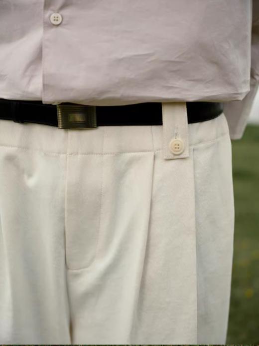 Evistub/E-4QCK733/赛络纺粗斜百搭休闲裤 商品图2