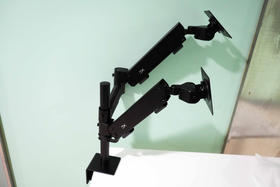 极度未知/HyperX显示器支架 机械臂升降伸缩万向旋转悬臂倒挂VESA 代工厂清仓工包出货无彩盒