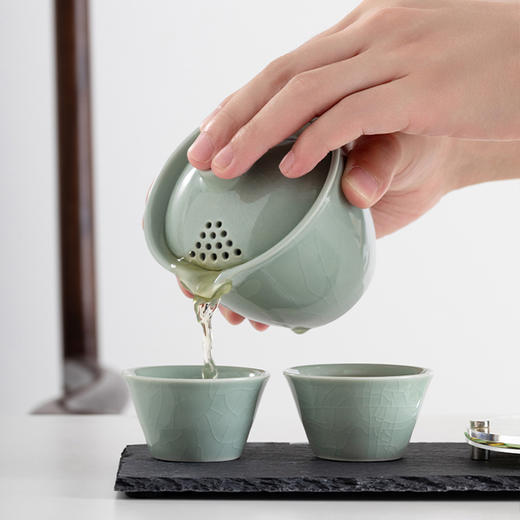 竹迹便携茶具礼盒 商品图5