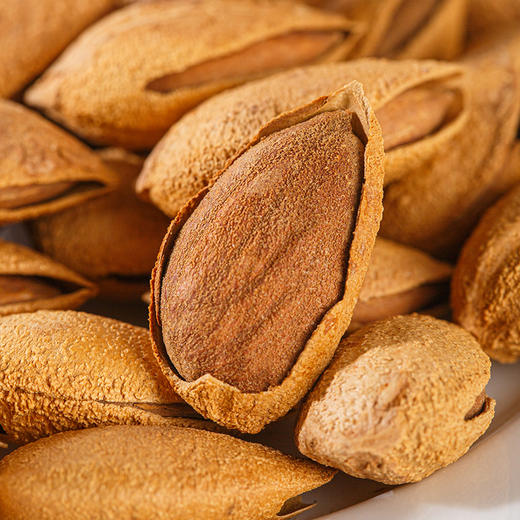 【新疆好物】新疆原味巴旦木 地道正宗 嘎嘣酥脆 500g/袋 商品图3