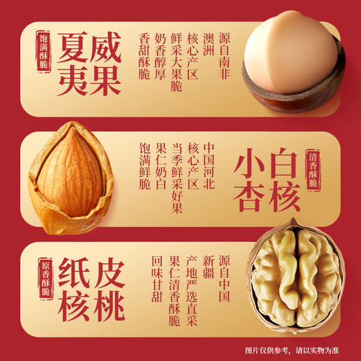 经典坚果礼_三只松鼠鸿运礼2025（DSP）/960g-zl 商品图5