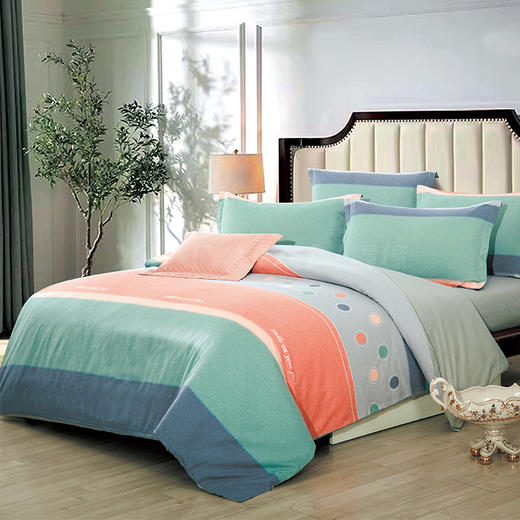 鑫缘 精品印花四件套 TJDX0418 商品图1