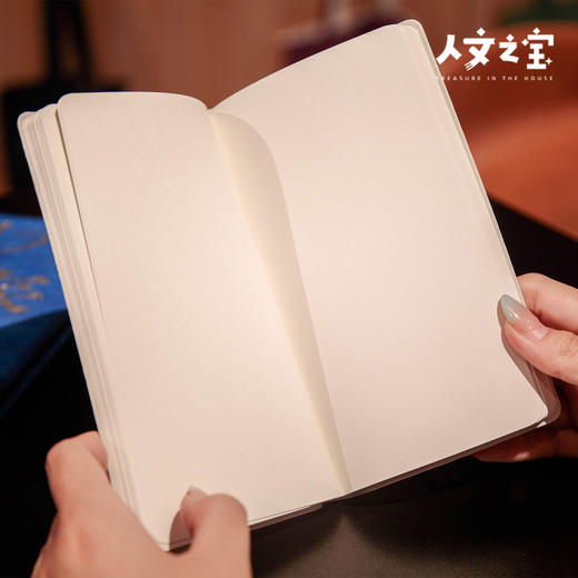 【人文之宝】海子系列·白色pu皮笔记本 商品图4