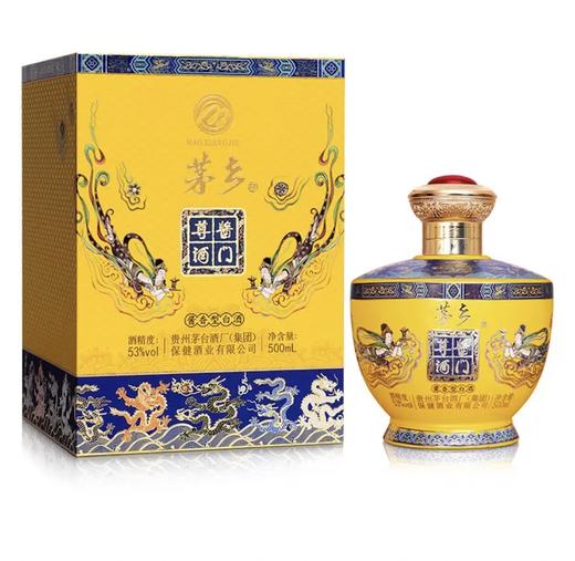 茅台·茅乡酱门尊品 酱香型白酒53度500ml（单瓶装）-jmw一箱4瓶装 商品图0