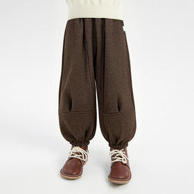 笛莎Deesha 童装女童裤子2025冬新款女童运动休闲束脚卫裤