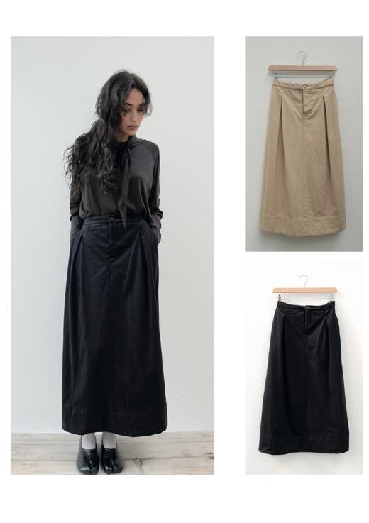 elsa esturgie黑色半松紧半裙 商品图7