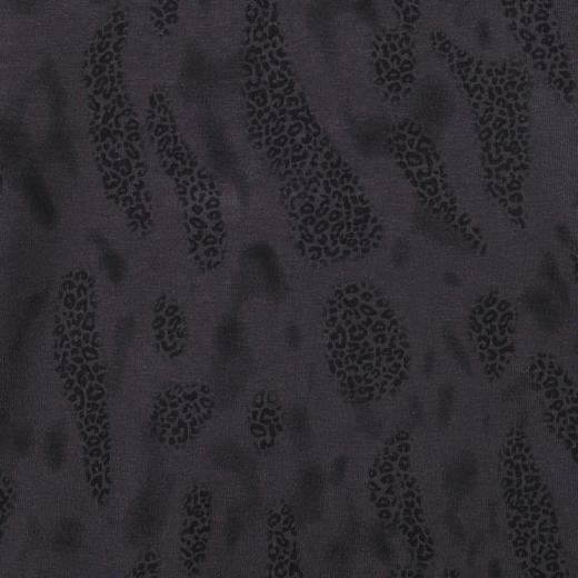 T4835SDSA男士秋冬新款痞帅男装美式扎染豹纹印花半高领长袖T恤时尚潮 商品图3