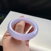 高货紫罗兰色翡翠手镯 传家宝温润圆满中式翡翠手镯49625031816H（一口价） 商品缩略图5