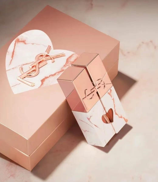 【618抢先购】（一般贸易）YSL圣罗兰限定爱心唇釉5.5ml 442+610 配礼盒礼袋 商品图2