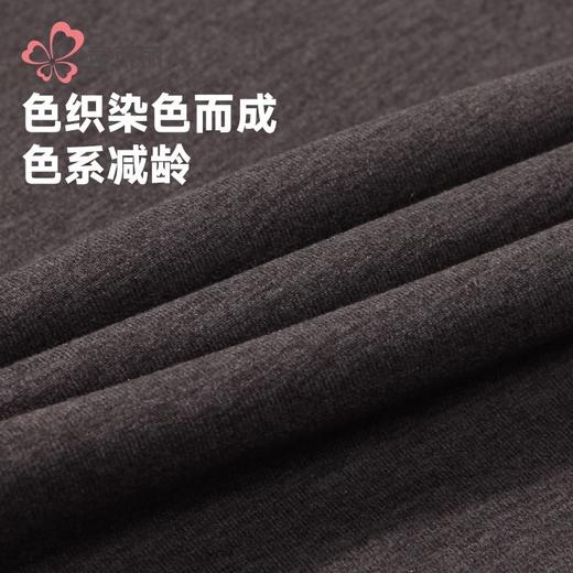 都市丽人打底裤男士保暖裤云彩绒单层打底裤中九分裤男裤FLH4A9 商品图6