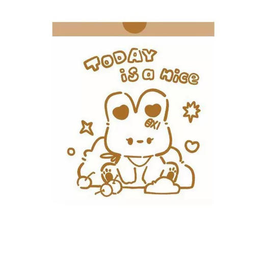 棕色兔子抽绳垃圾袋纪念日百货门店同款165804568 商品图2