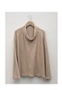 elsa esturgie沙色圆领棉上衣 商品缩略图8