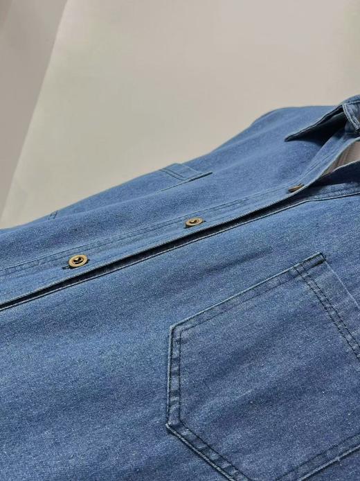 【秋上新】7456牛仔双口袋衬衫-喜出 商品图5