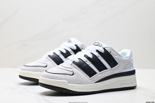 阿迪达斯Adidas Forum 2000复古百搭低帮休闲运动板鞋JS3159男女鞋 商品图3