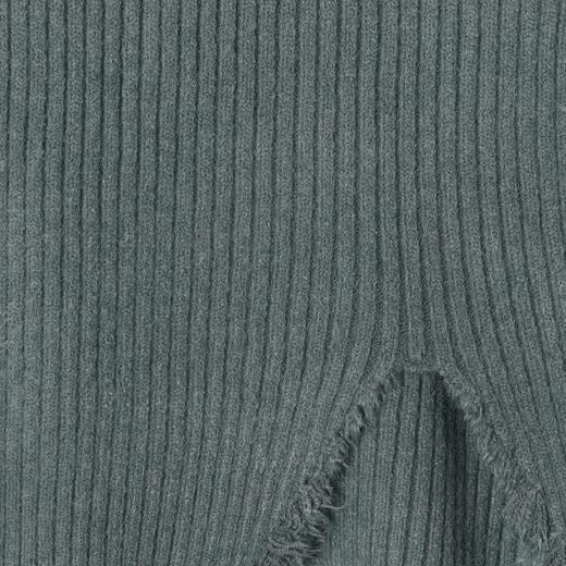 SDSA男士秋冬新款痞帅男装纯色polo领毛衣下摆流苏设计百搭针织衫 商品图3