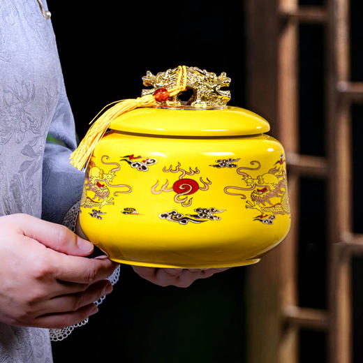  佰儒节日礼品 特级 新茶 正山小种红茶茶叶陶瓷罐 礼盒装250g 商品图6