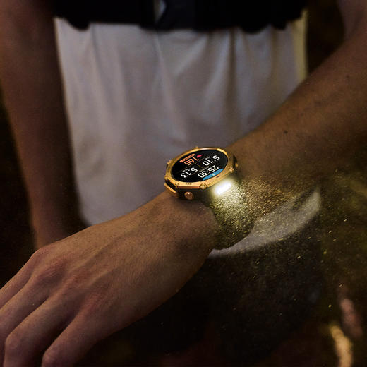 华米 T-Rex 3 Pro 户外运动跑步智能手表 48mm&44mm蓝宝石表镜 5级钛金属表圈  1.5英寸AMOLED屏幕 最高亮度3000尼特 180+运动模式 商品图14