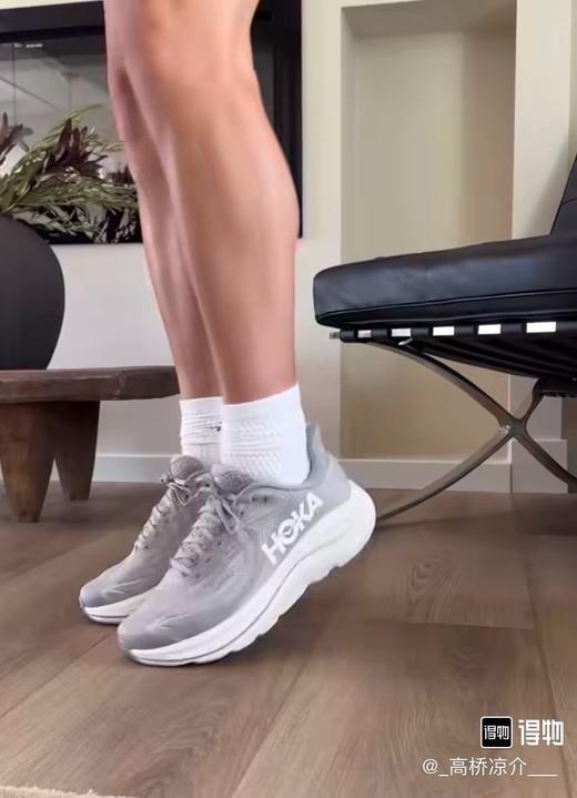 偏小半码！Hoka克利/夫顿10代 缓震轻量透气缓震跑鞋    hk10代跑鞋 商品图1
