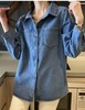 【秋上新】7456牛仔双口袋衬衫-喜出 商品缩略图2