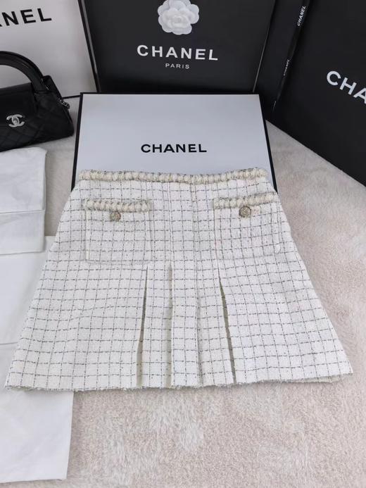 TY328-香奈儿 格纹白色半裙（PG*MM） 商品图5
