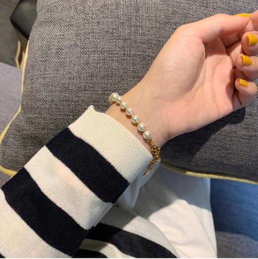 TB27-DIOR迪奥 30Montaigne串珠 树脂 珍珠 金属 手链 女款  (JM) 商品图1