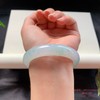 高货飘花翡翠手镯 传家宝温润圆满中式翡翠手镯49625031812H（一口价） 商品缩略图3