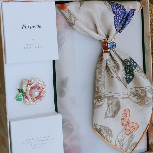 【甄珠贝】丝巾礼盒组合套装 商品图3