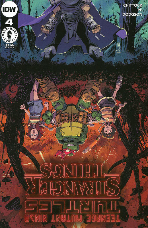 忍者神龟 怪奇物语 Teenage Mutant Ninja Turtles X Stranger Things 商品图1