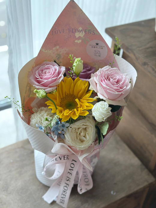 粉色系小花束 商品图0