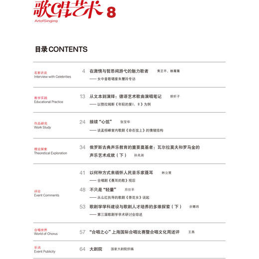 歌唱艺术（2025年第8期） 商品图1