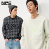 NPC潮牌复古老钱满印【钱币元宝】针织毛衣圆领财神系列新NP57SW58 商品缩略图0