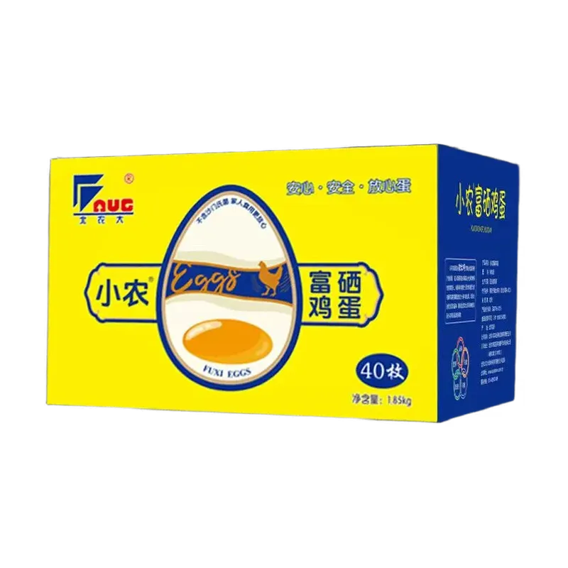 北农大 小农富硒鸡蛋 40枚/箱